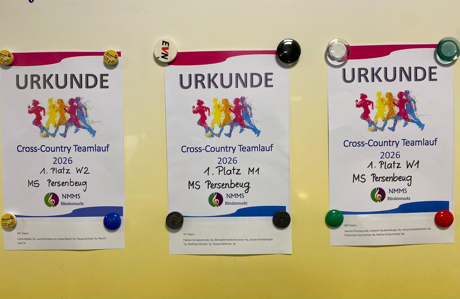 Mehr über den Artikel erfahren Große Erfolge beim Crosslauf in Blindenmarkt